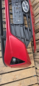 фото thumb №12, Hyundai i20 iii бампер переднє комплектний решітка решітка радіатора r3w червоний