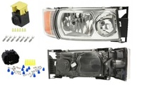 фото thumb №3, 2 x фара переднє scania 4 r h7 + штекери лівий + праві + поворотники