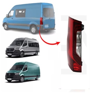 фото thumb №1, Mercedes sprinter w907 w910 2018- лампа задня ліва led нова
