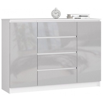 КОМОД ДЛЯ ГОСТИНОЙ СПАЛЬНИ HIGH GLOSS 140 см комод