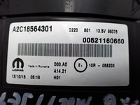 фото thumb №7, Спідометр  прилади європа рестайлінг 00521160660 fiat 500l 1.6 m-jet 18r