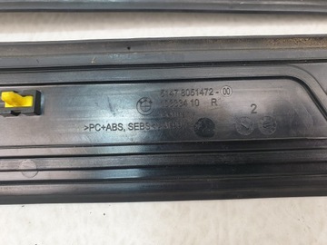 фото thumb №6, Bmw 5 gt f07 планки накладки порогові м-пакет kpl