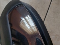 Спойлер - накладка-спойлер - правий перед - хром - mercedes gle w292 - amg Зі Шроту, фото thumb