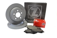 фото thumb №1, Тормозные диски тормозные колодки задняя zimmermann volvo s60 i