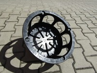 фото thumb №2, 2 mercedes w210 корзина крышка защита na колесо запасное + винт крепежная