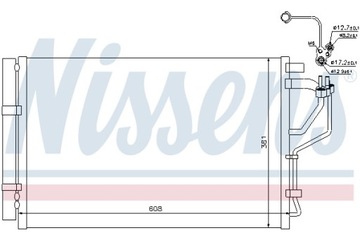 фото thumb №8, Радіаторів кондиціонера конденсатор nissens 940268 []