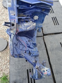 фото thumb №14, Nissan iv x-trail t33 лонжерон чверть права перед поріг блок двигуна rby 2022-