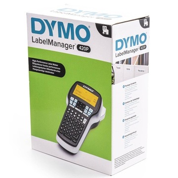 DYMO 420P Термотрансферный принтер для этикеток ABC Клавиатура Чемодан Набор