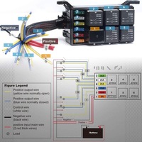 фото thumb №9, Набор коробка реле bezpiecznikowych 12v с жгут трубопровод