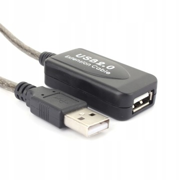 Удлинительный кабель USB 2.0 15 м АКТИВНОЕ РАСШИРЕНИЕ