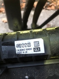 фото thumb №5, Audi q7 4m дополнительная радиатор левая 4m0121212d