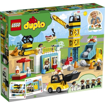 LEGO 10933 DUPLO - Башенный кран и строительство