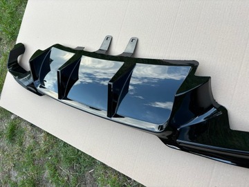 фото thumb №8, Дифузор зад накладка чорний блиск bmw f10 f11