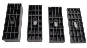 Grube podkładki dystansowe dystanse 20 mm 30x80 mm montażowe z otworem