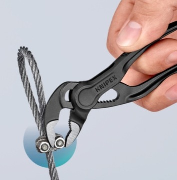 РЕГУЛИРУЕМЫЕ ЩИПЦЫ 100 мм ТРУБНЫЙ КЛЮЧ KNIPEX Cobra
