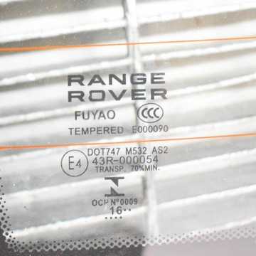 фото thumb №7, Land rover range rover evoque l538 2016 стекло задняя