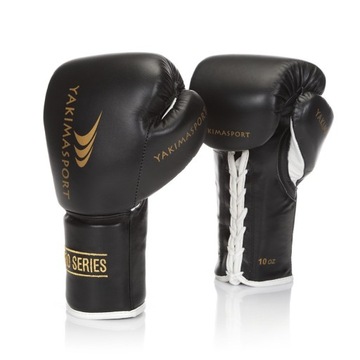 Боксерские перчатки Yakimasport TIGER BLACK L, 10 унций