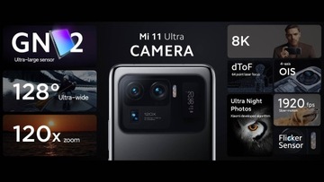 Смартфон Xiaomi Mi 11 Ultra 12 ГБ/256 ГБ 5G черный