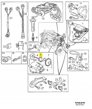 фото thumb №2, Контактний палець апарата запалювання volvo 1367783