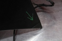 фото thumb №6, Капот крышка двигателя чёрная porsche cayenne 1 i 7l 02-07