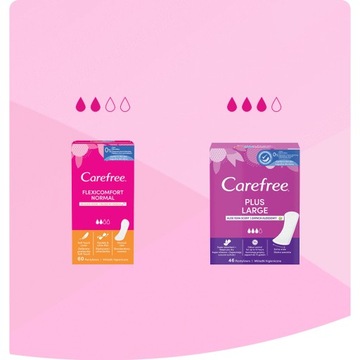 Прокладки для трусов CAREFREE Хлопковые со свежим ароматом 56 шт.