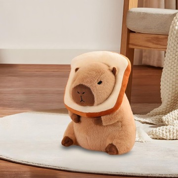 Realistyczne wypchane zwierzę Kapibara Miękkie zabawki Sofa Ozdoby Chleb 40 cm