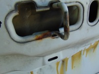 Капот кришка двигуна fiat 500 2 2007- білий демонтаж Зі Шроту, фото thumb