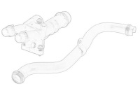 фото thumb №2, Корпус термостата pasuje do: opel zafira c 1.6 12.12-