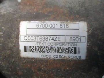 фото thumb №6, Peugeot 207 i трансмісія кермова рейка рульового управління 6700001816
