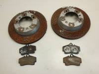 Купити Porsche boxster 986 3.2 диск гальмівна задній комплект, фото thumb