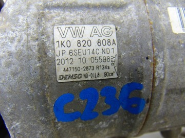 фото thumb №7, Компрессор компрессор кондиционера vw sharan 7n 1.8 tfsi 1k0820808a