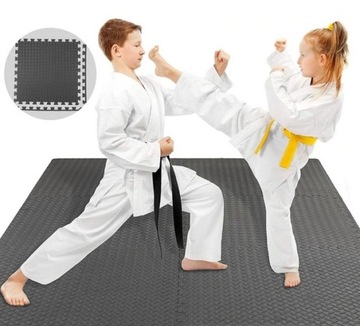 Пазлы FOAM PUZZLE FOAM MAT для тренажеров, 4 шт.