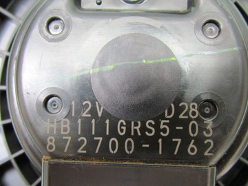 фото thumb №7, Mazda 3 bp iv 21r вентилятор повітродувка вентилятор повітропровід 872700-1762