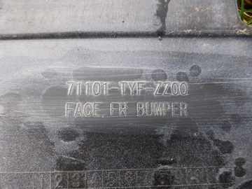 фото thumb №14, Hopnda e электрический 19- бампер перед переднее познань