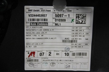 фото thumb №10, Бампер переднее vw id4 gtx 4pdc led радар lc7a