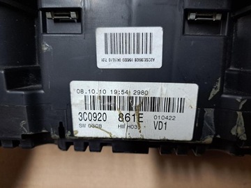 фото thumb №8, Спідометр  прилади 3c0920861e vw passat b6 2.0tdi євро