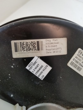 фото thumb №14, Усилитель тормозные 51881944 fiat 500l 1.3 m-jet