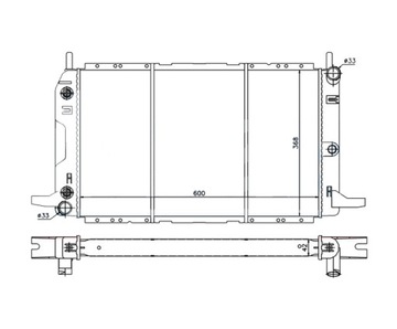 фото thumb №1, Радіаторів ford scorpio 01.85- 1630716