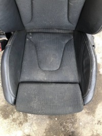 Сидіння ковші напівшкіра+ матеріал speed audi a4 b8 kombi/sedan s line 08-15 Київ, фото thumb
