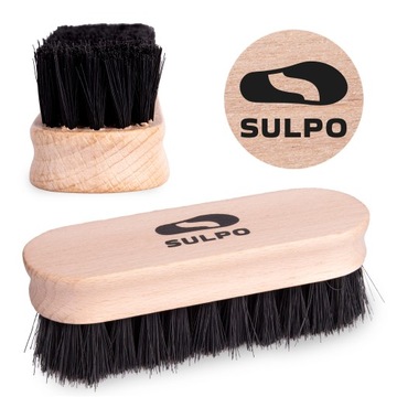Щетка для чистки обуви BRUSH, мягкая щетина, длина 12 см.