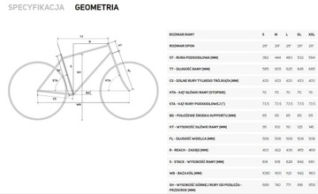 Велосипед MTB 29 MERIDA BIG NINE 500 lite XL 21 ЧЕРНЫЙ