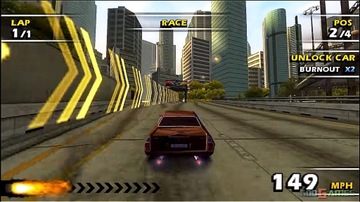 Burnout Dominator — игра для консоли Sony PSP.