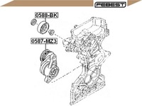 фото thumb №9, Ролик mazda 3 bk 2003-2006