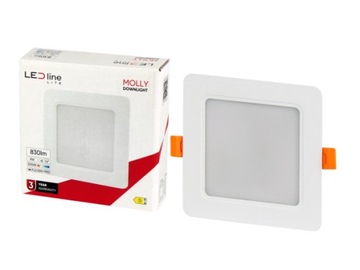 Светильник DOWNLIGHT 9Вт 830лм 3000К SQUARE MOLLY