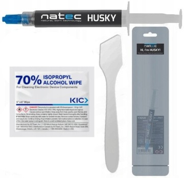 ТЕРМОПРОВОДНАЯ ПАСТА NATEC ДЛЯ CPU GPU 4G + БЕСПЛАТНО 3В1