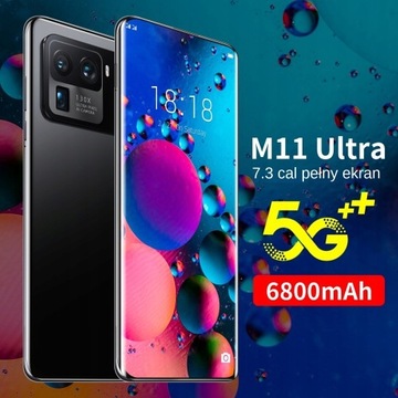 7,3-дюймовый смартфон M11 Galaxy, 16 ГБ, черный цвет 1T