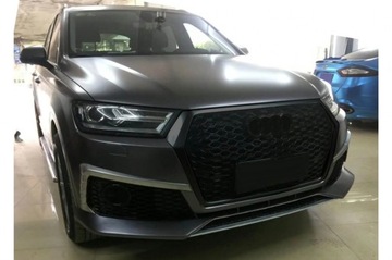 фото thumb №8, Бампер do audi q7 4m suv 2015-2019 rs design решётка honeycomb sra pdc