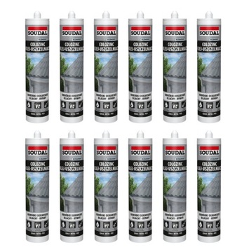 COLOZINC SOUDAL SHEET КЛЕЙ ПРОЗРАЧНЫЙ 12 ШТ.