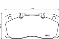 фото thumb №1, Textar тормозные колодки тормозные brembo iveco eurocargo i-i