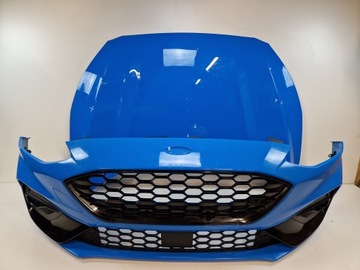 фото thumb №1, Ford focus mk4 st бампер переднє перед капот решітка